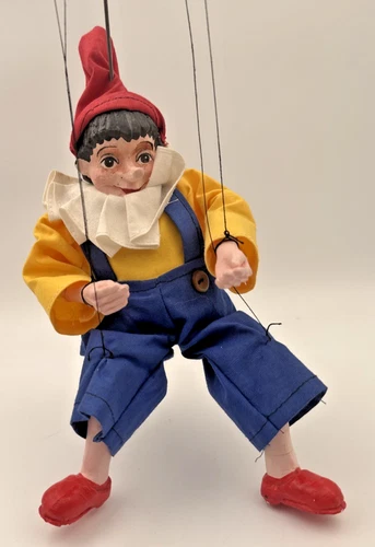 Vintage Handmade Marionette Puppet