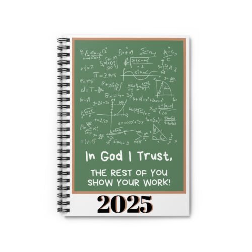In God I Trust - Spiral Notebook