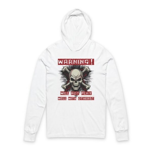 Warning Skull Crossbone - Unisex Hoodie