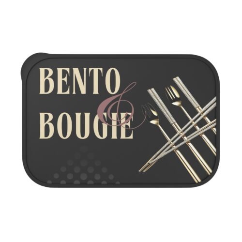 Bento & Bougie Lunch Box - Black