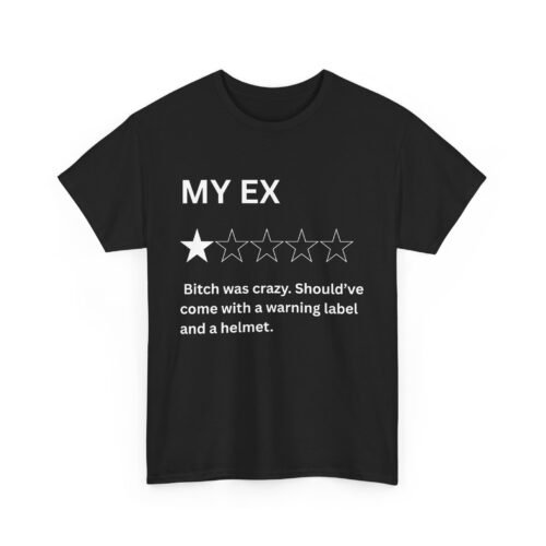 1 Star Review My Ex Helmet - Unisex T-Shirt