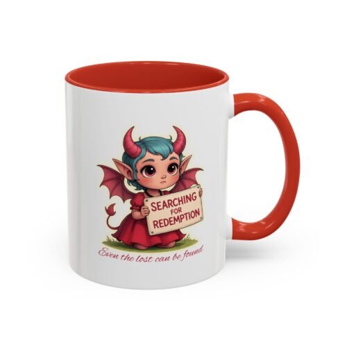 Searching for Redemption Devil Girl - Ceramic Mug