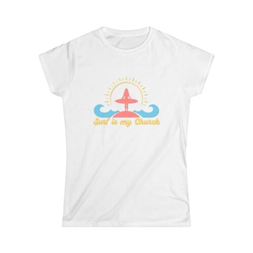 Surf is My Church Surf - Women's T-Shirt