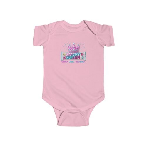 Candy Queen Baby Bodysuit Infant Tee Glitter Glam Gumdrops Family Matching Shirt